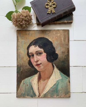 Portrait de femme Art déco