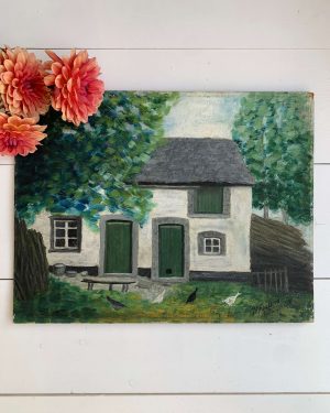Peinture ancienne de 1932
