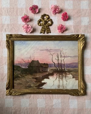 Aquarelle des années 20