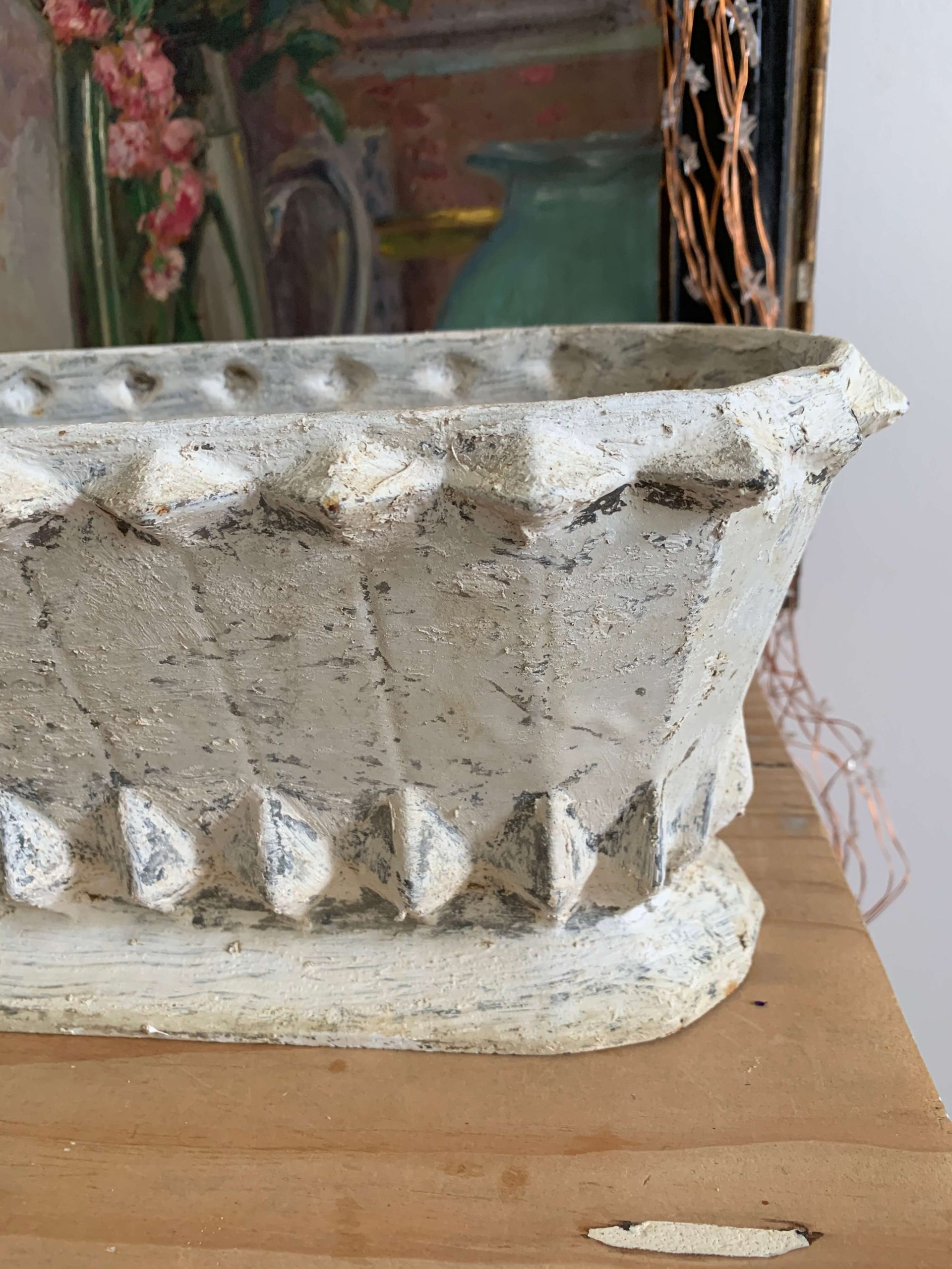 Jardinière en fonte début XXème – Image 7