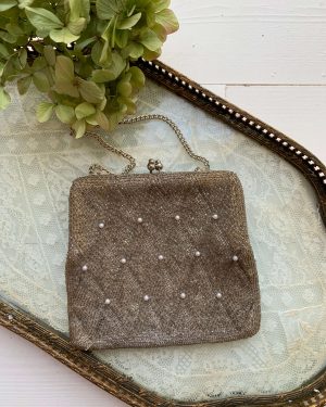 Petit sac perlé vers 1950