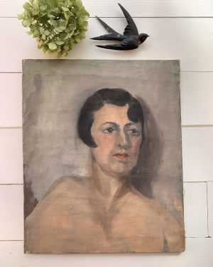 Portrait de femme vers 1920-1930