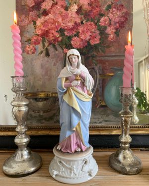 Statue de la vierge Marie début XXème