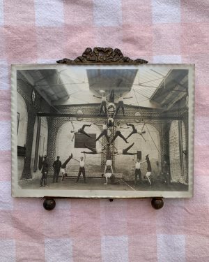 Photographie ancienne « Les gymnastes »
