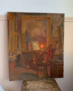Scène d’intérieur début XXème